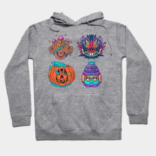 Creatures Stickers set Hoodie